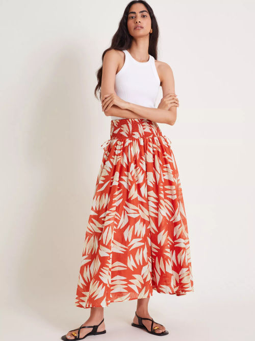 Monsoon Shelly Maxi Skirt,...