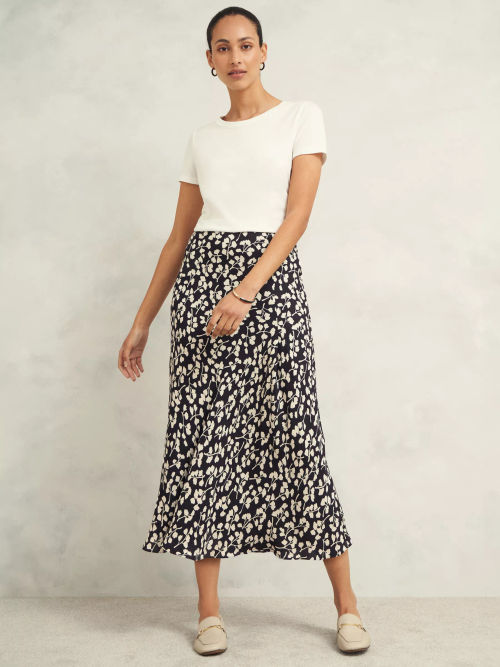 Hobbs Eliza Floral Skirt,...