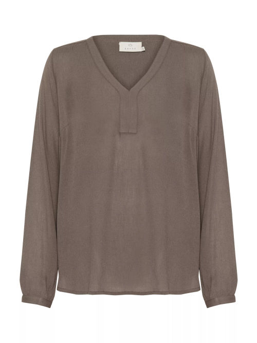 KAFFE Amber V-Neck Blouse