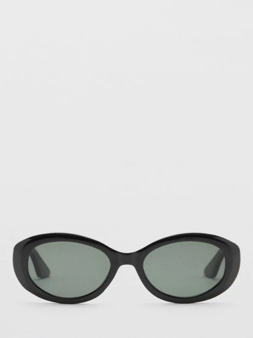 Mango Flora Sunglasses, Black