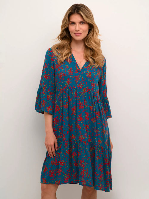 KAFFE Lokia Floral Dress,...