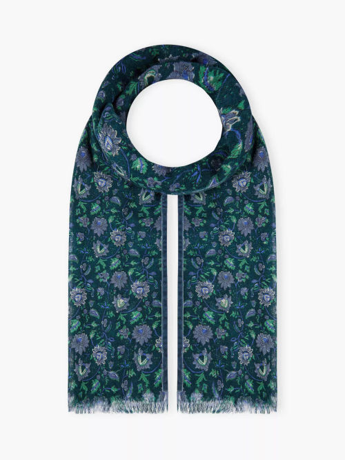 Brora Block Print Wool Stole...