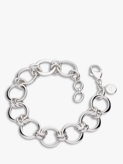 Daisy London Nomad Triple Chain Bracelet, Gold at John Lewis