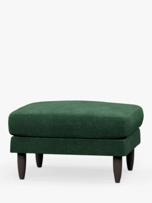 Hutch Rise Footstool, Dark Leg