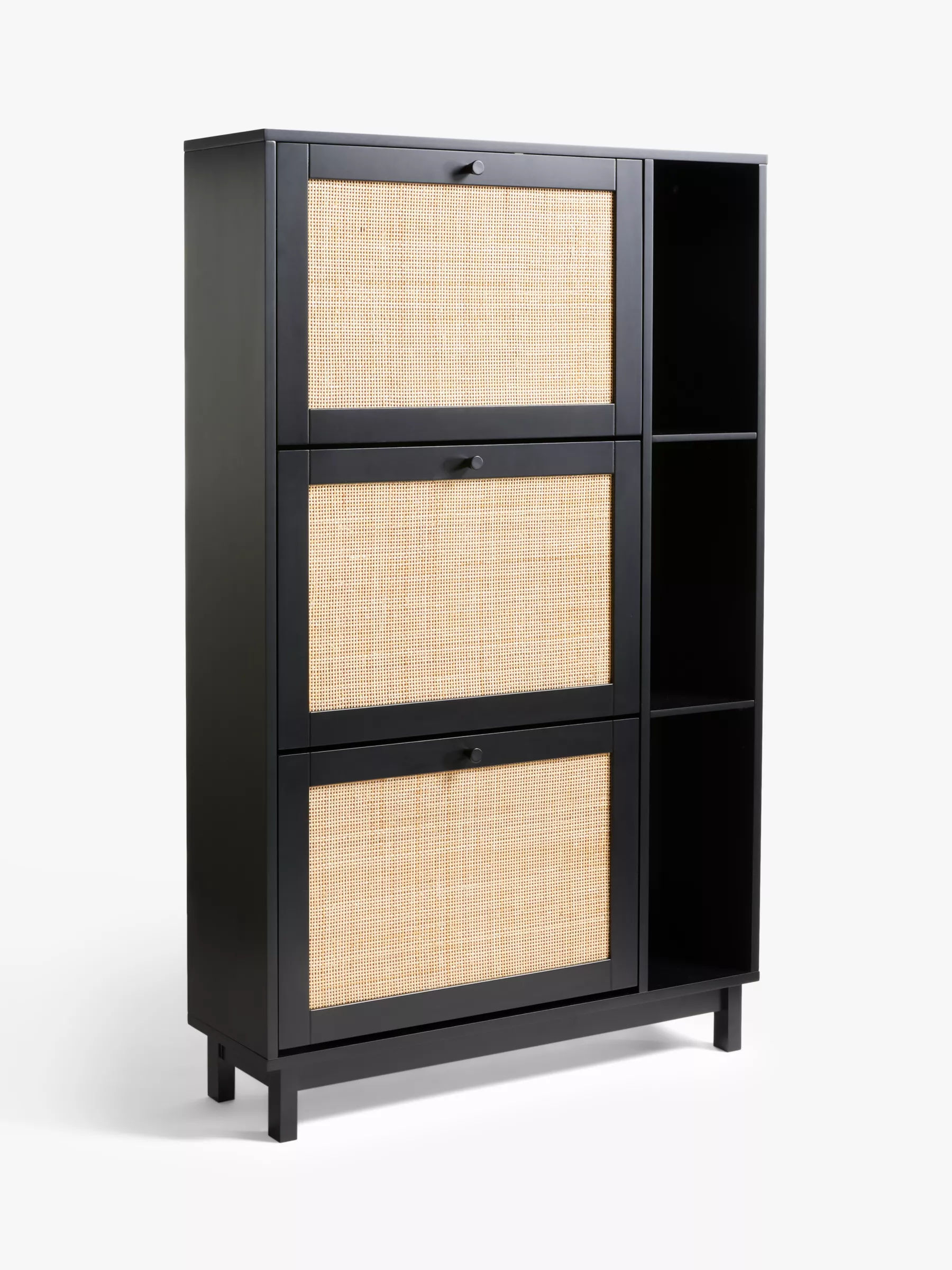 Lewis three door shoe shop cabinet