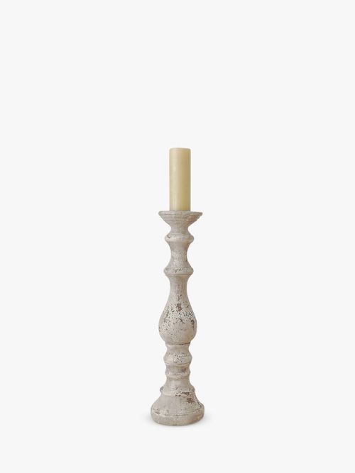 One.World Birkdale Hurricane Candle Holder, Neutral, Large