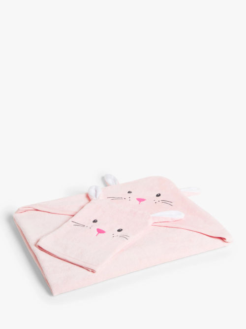 John Lewis Baby Bunny Towel &...