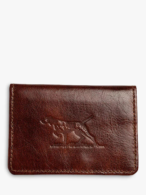 Pointer Card Holder in Tan, Men's Wallets