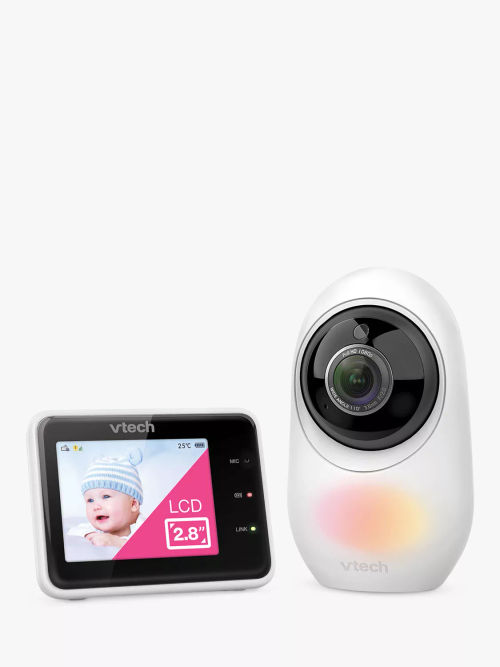 VTech VM3263 2.8inch Digital Video Baby Monitor with Adjustable Camera &  Night Light