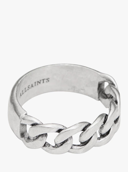 AllSaints Chain Front Ring,...