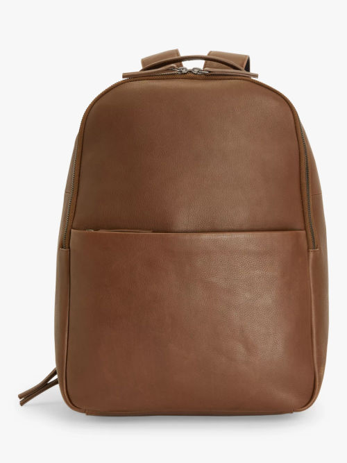 john lewis leather backpack