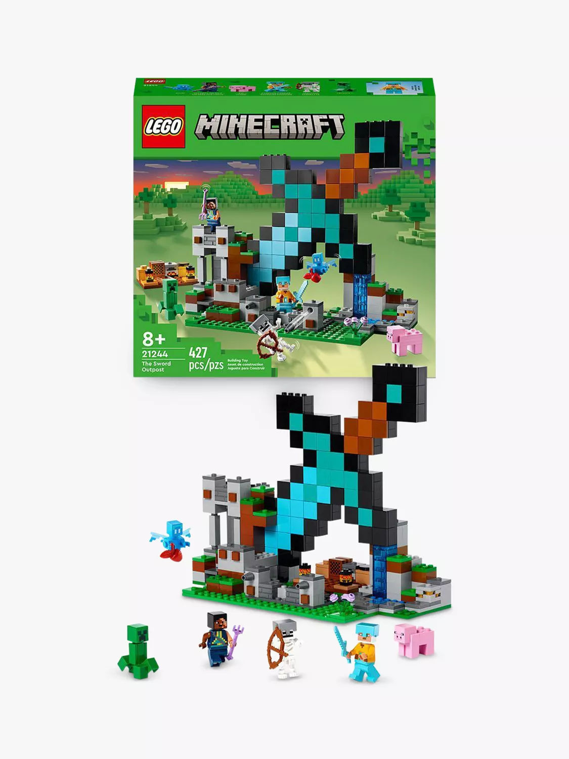 LEGO Minecraft 21244 The Sword Outpost 39.99 Buchanan Galleries