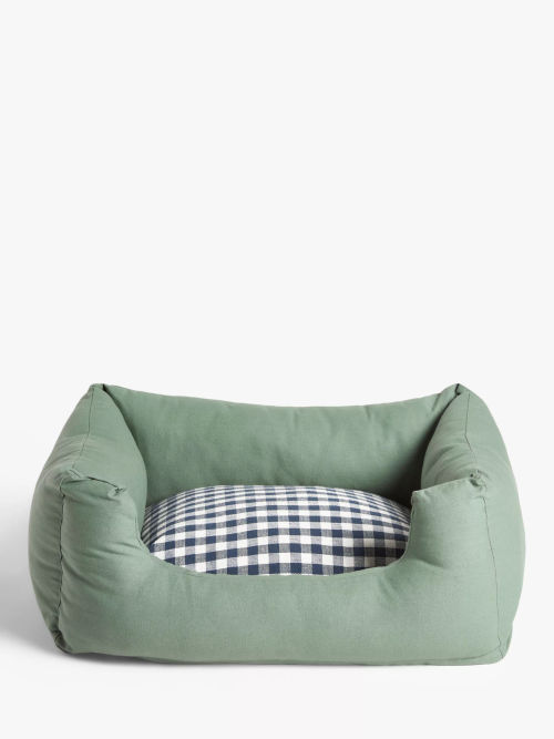 John Lewis Gingham Pet Bed