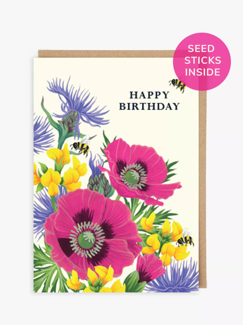 Cath Tate Cards Bee Birthday...