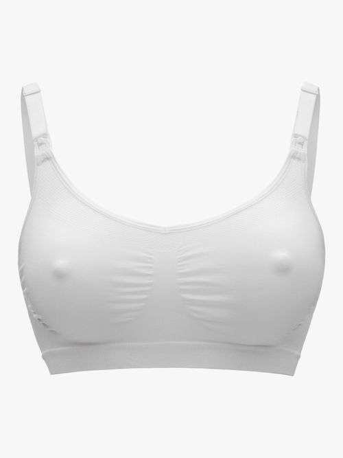 Maternity and Nursing Bra White