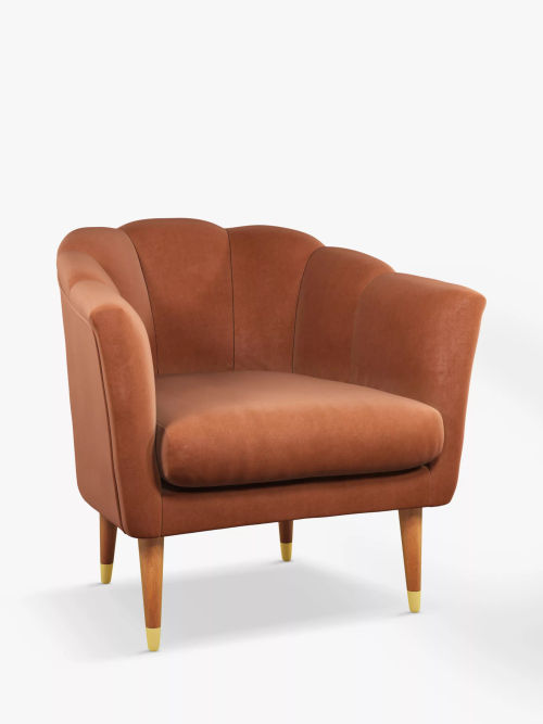 John Lewis + Swoon Enville Armchair, Dark Leg