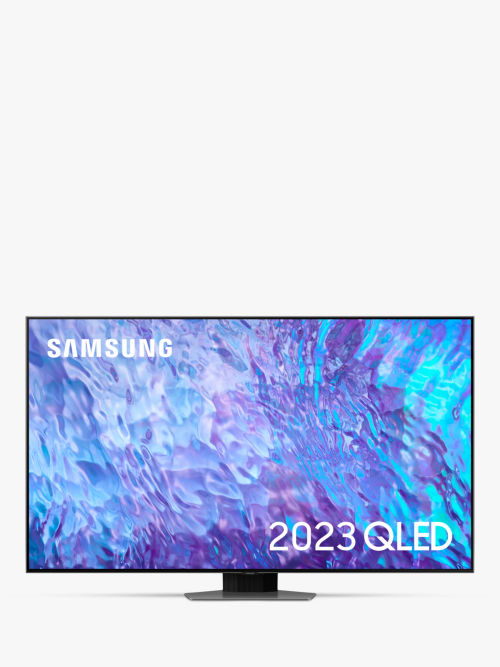 Samsung QE55Q65C (2023) QLED HDR 4K Ultra HD Smart TV, 55 inch with TVPlus,  Black