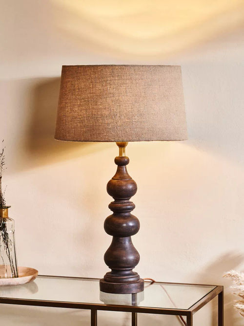 Lumbu Lamp - Antique Brass - Small – Nkuku