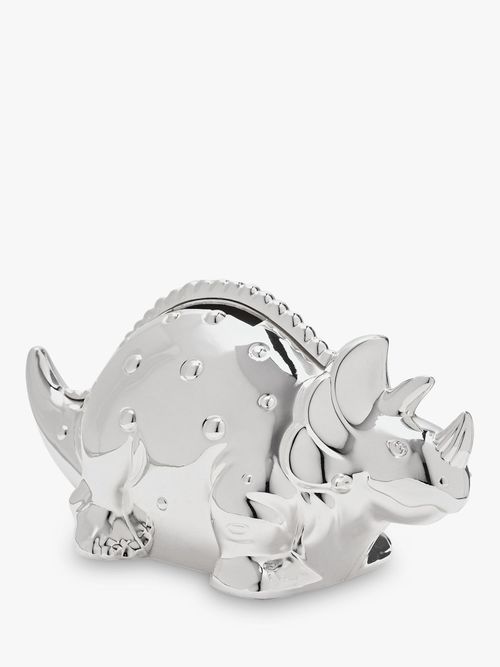 John Lewis Silver Dinosaur...