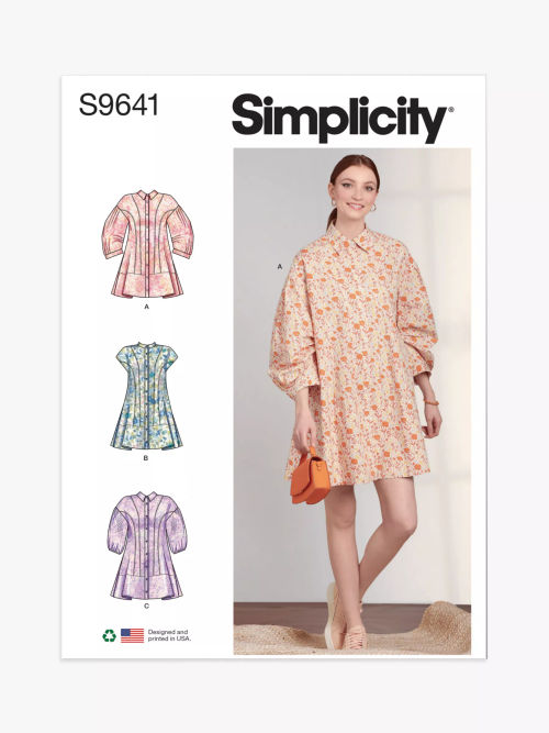 Simplicity Misses' Button...