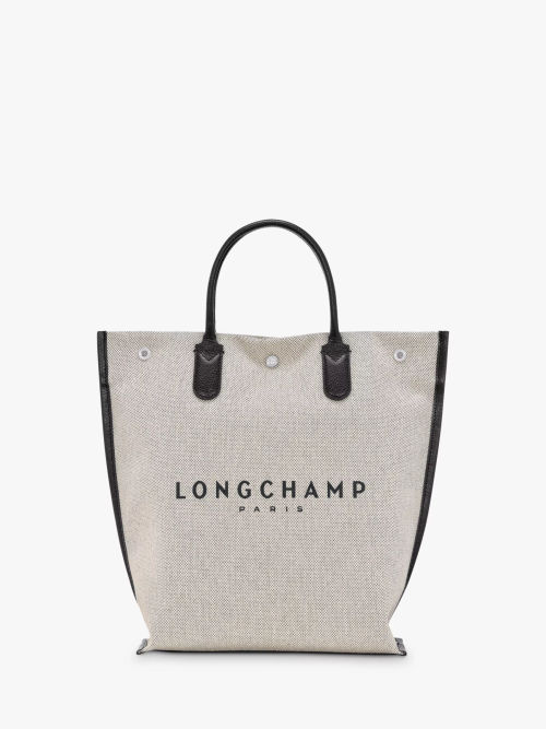 Longchamp Roseau Leather Shoulder Bag, Black at John Lewis & Partners