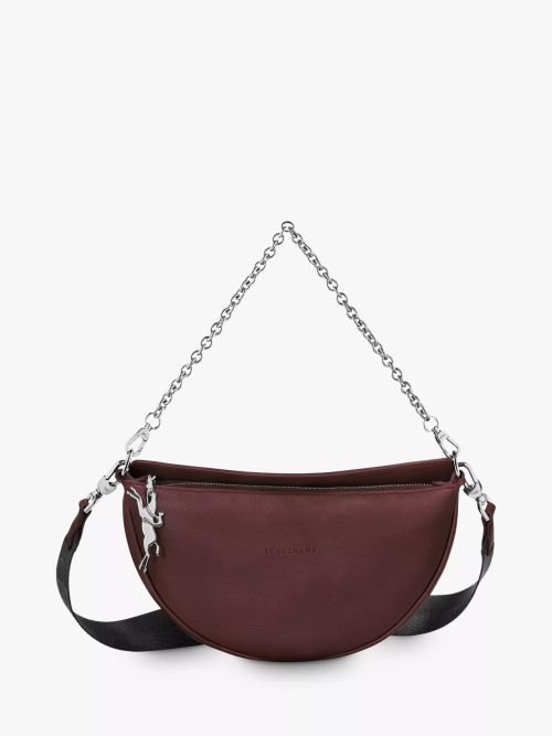 Longchamp Epure Leather Cross Body Bag, Brown at John Lewis & Partners