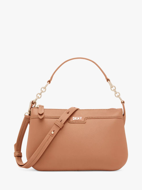 Longchamp Roseau Leather Shoulder Bag, Black at John Lewis & Partners