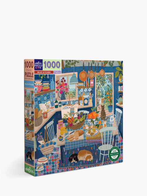 eeBoo Blue Kitchen Jigsaw...