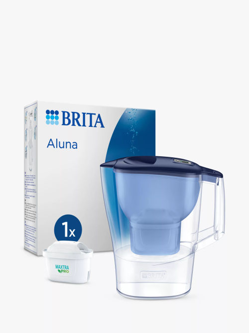 BRITA Aluna Maxtra Pro Water Filter Jug, 2.4L, Cool Blue, £25.00