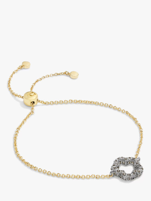 BOSS Dinya Collection Monogram Lock Heart Chain Necklace, Silver at John  Lewis & Partners