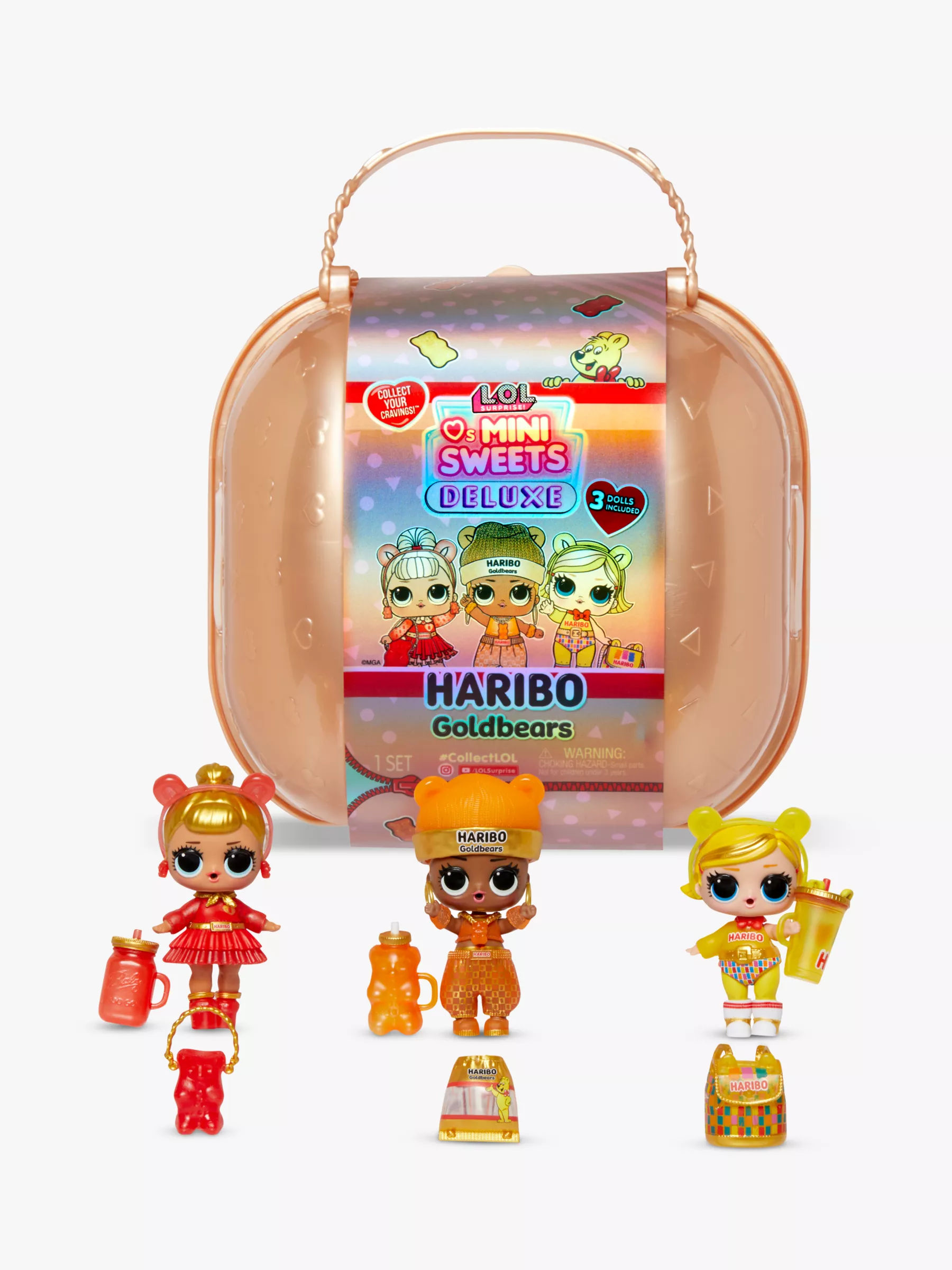 L.O.L Surprise Love Mini Sweets Haribo Goldbears Deluxe Dolls