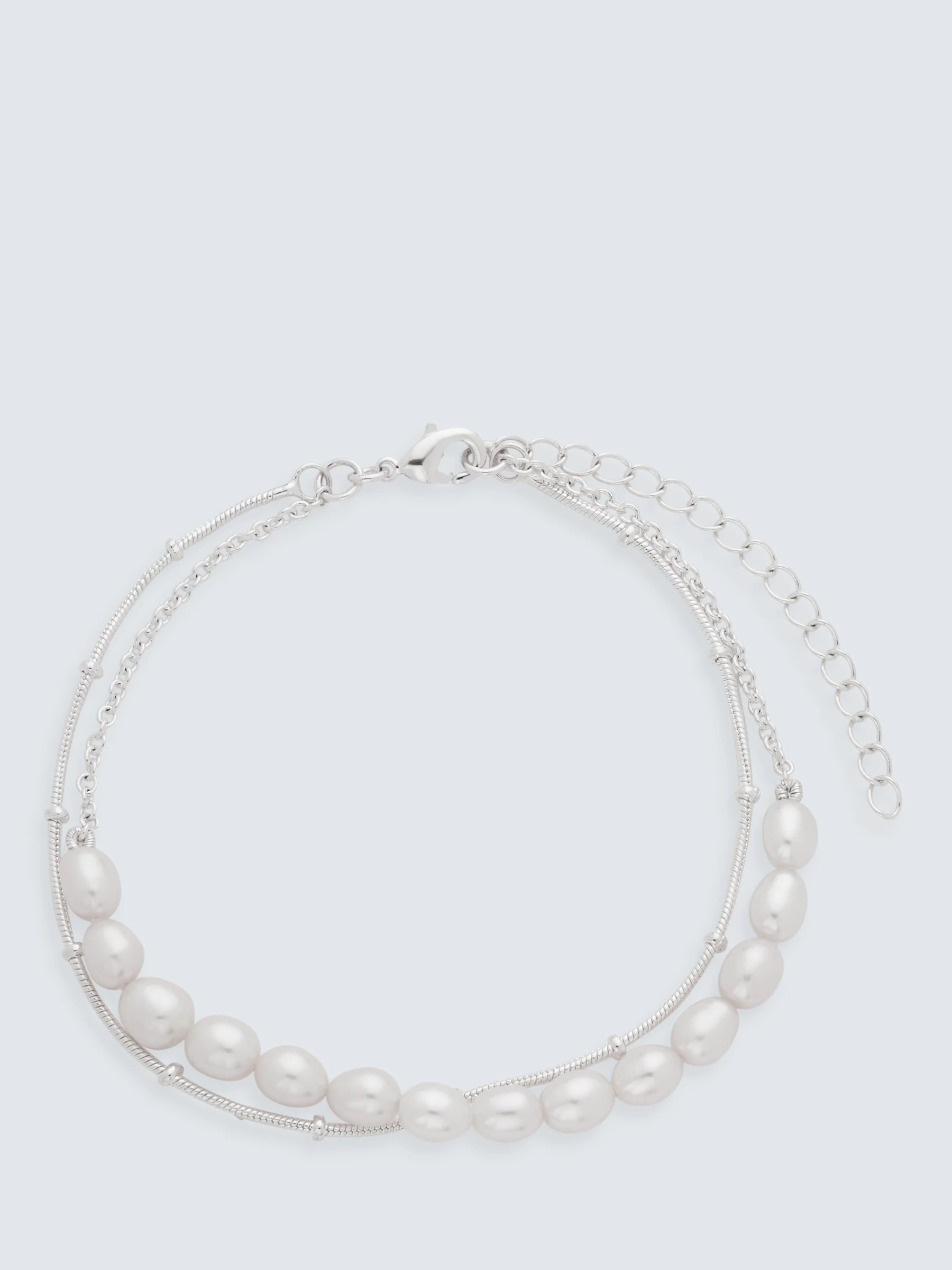 A B Davis 9ct White Gold Diamond Pearl Pendant Necklace | Compare | Brent  Cross