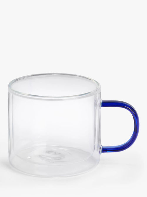 John Lewis Glass Coffee Mug,...