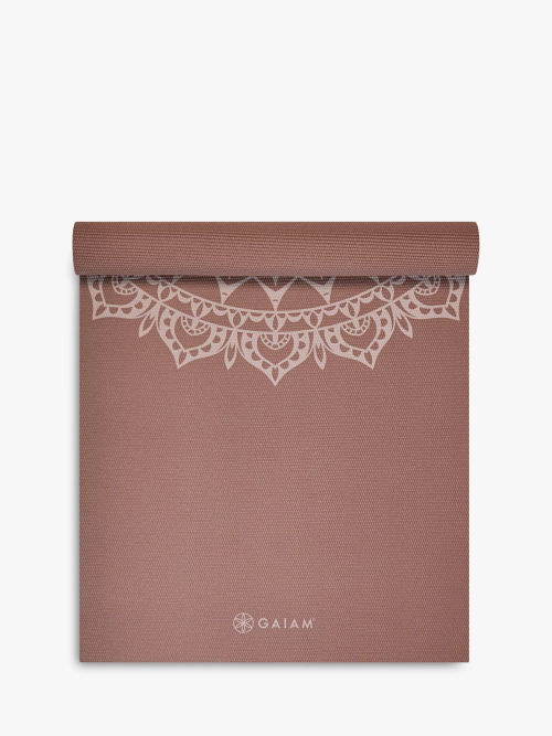 Gaiam Marra Yoga Mat, Cinnamon