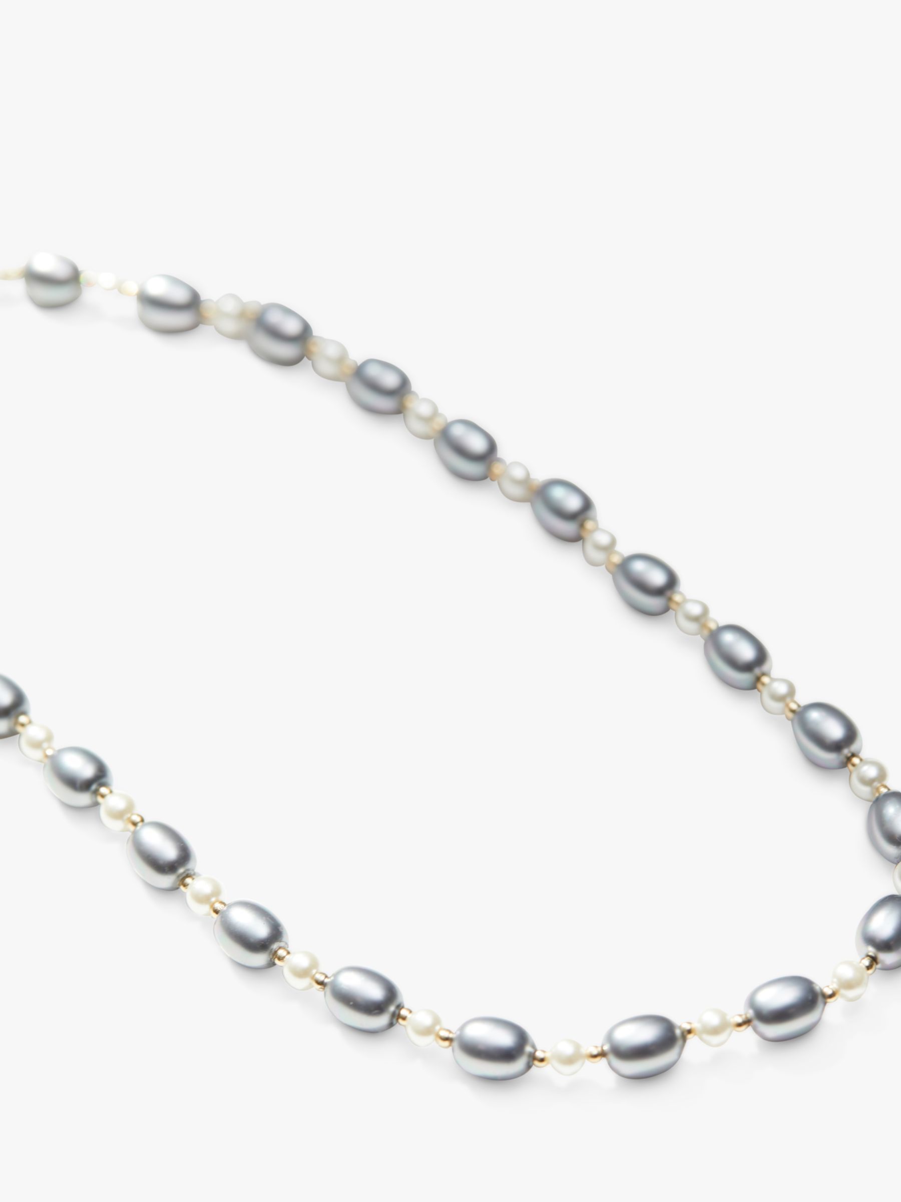 4mm Navajo Pearl with Gold Beads Necklace – Trends & Traditions Boutique