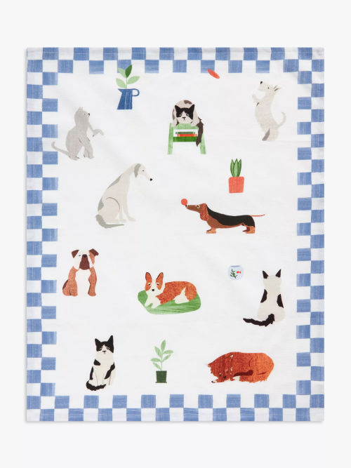 John Lewis Cats & Dogs Print...