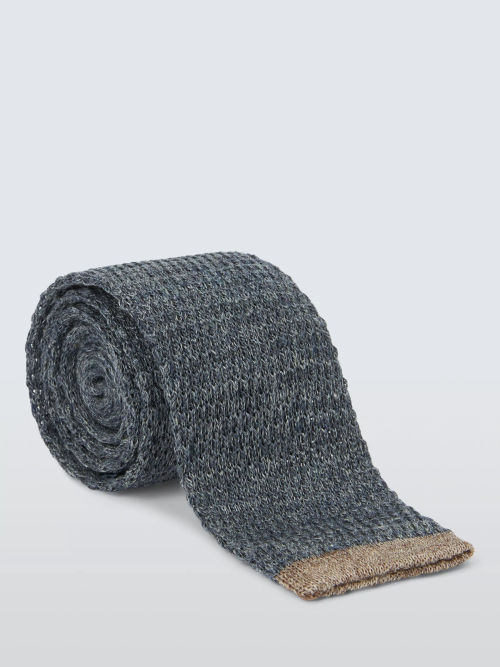 John Lewis Knitted Linen Tie,...