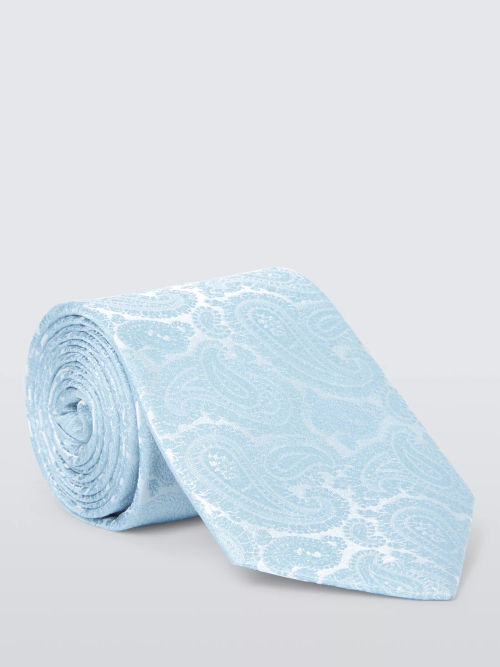 John Lewis Silk Paisley Tie