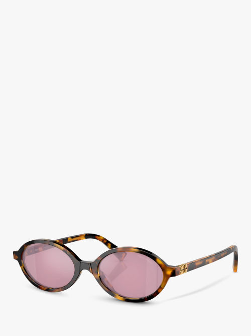 Miu Miu MU 04ZS Women's Oval...