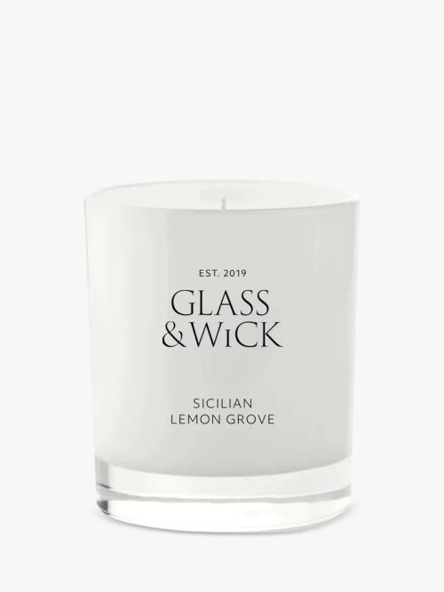 Glass & Wick Sicilian Lemon...