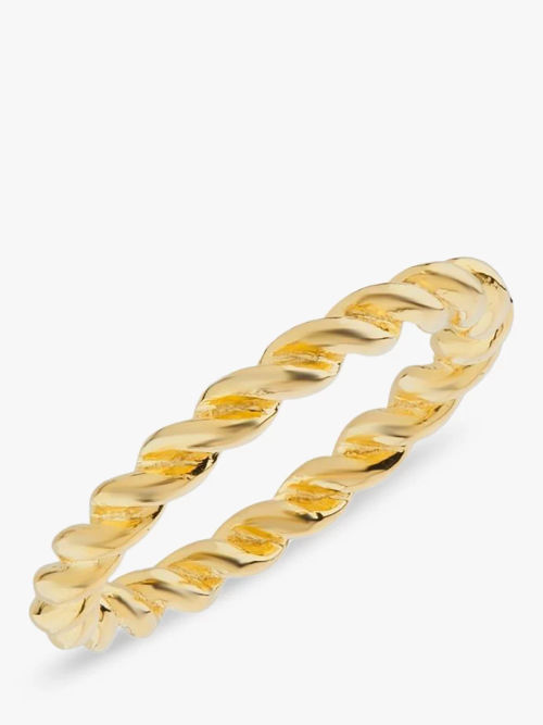 Auree Alhambra Band Ring, Gold