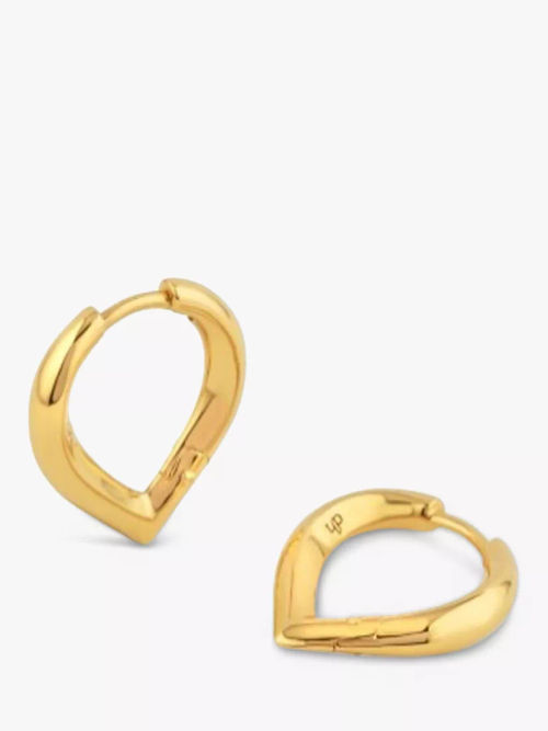 Dinny Hall Sunbeam Small Point Huggie Hoop Earrings