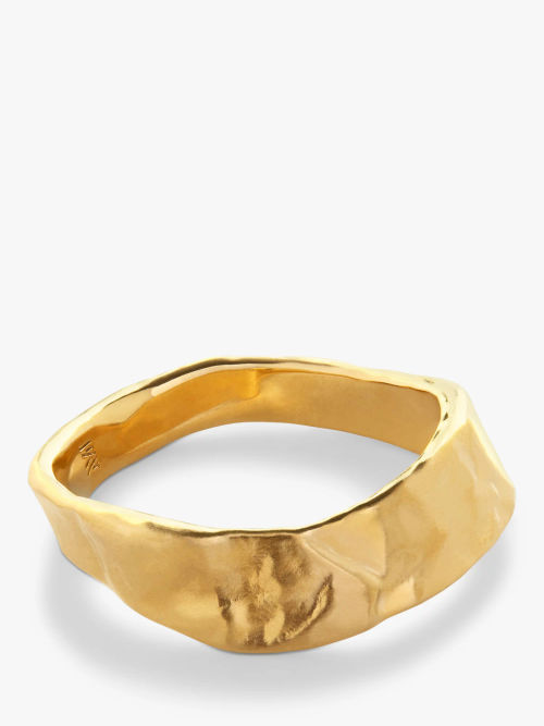 Monica Vinader Capri Stacking Ring, Gold