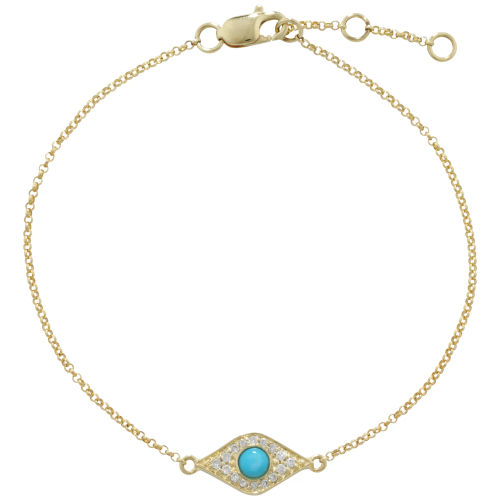 Daisy London Nomad Triple Chain Bracelet, Gold at John Lewis