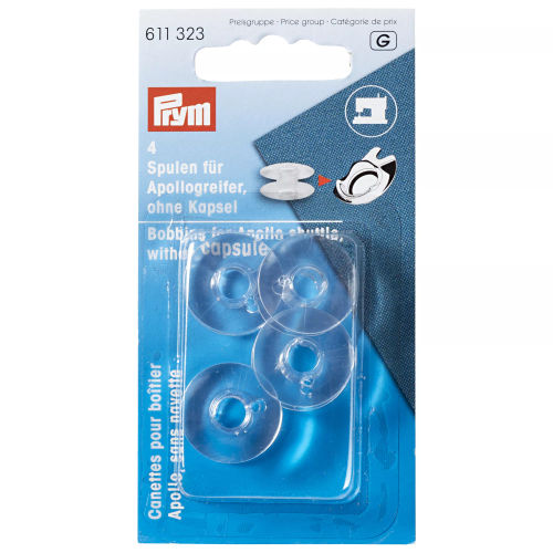 Prym Plastic Bobbins, Pack of...