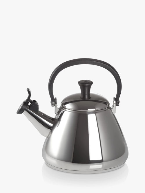 John Lewis Stovetop Whistling Kettle, Black