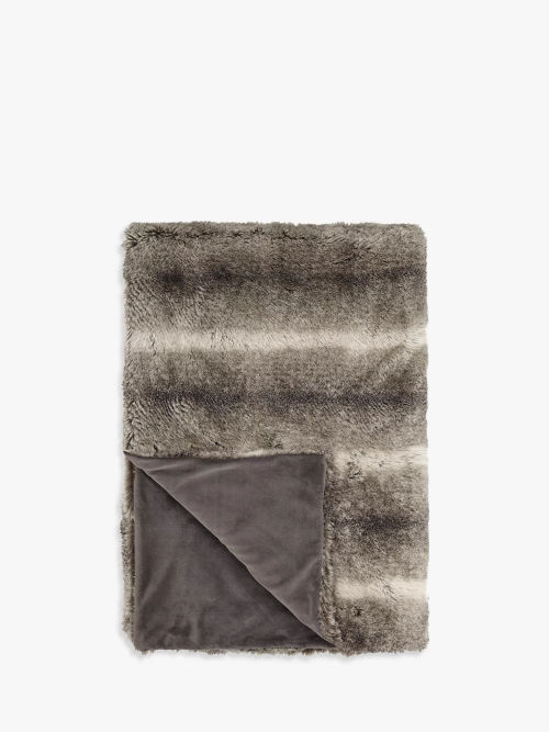 John Lewis Faux Fur Throw