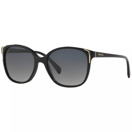Prada PR01OS Oval Sunglasses, Black, Compare
