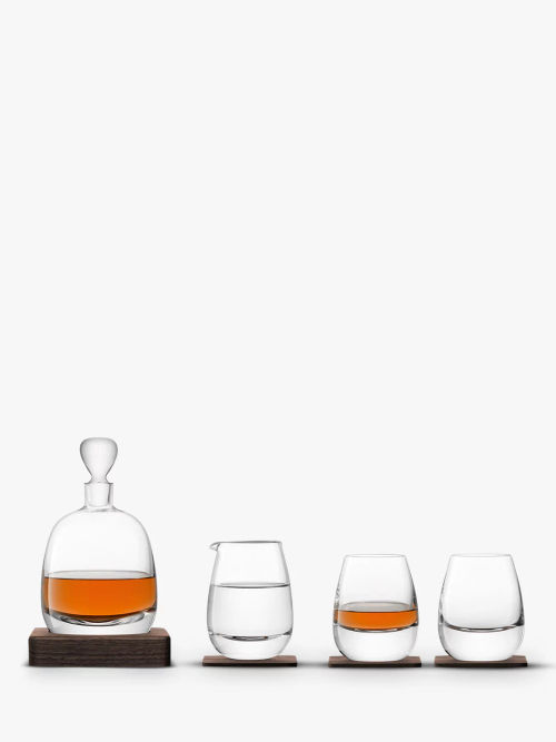 LSA International Whisky Decanter & Glasses Gift Set, 7 Pieces, Compare