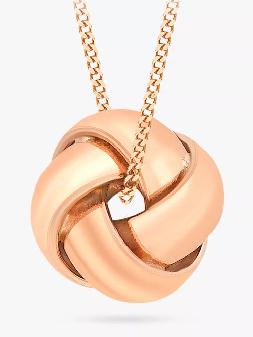 IBB 9ct Rose Gold Knot...